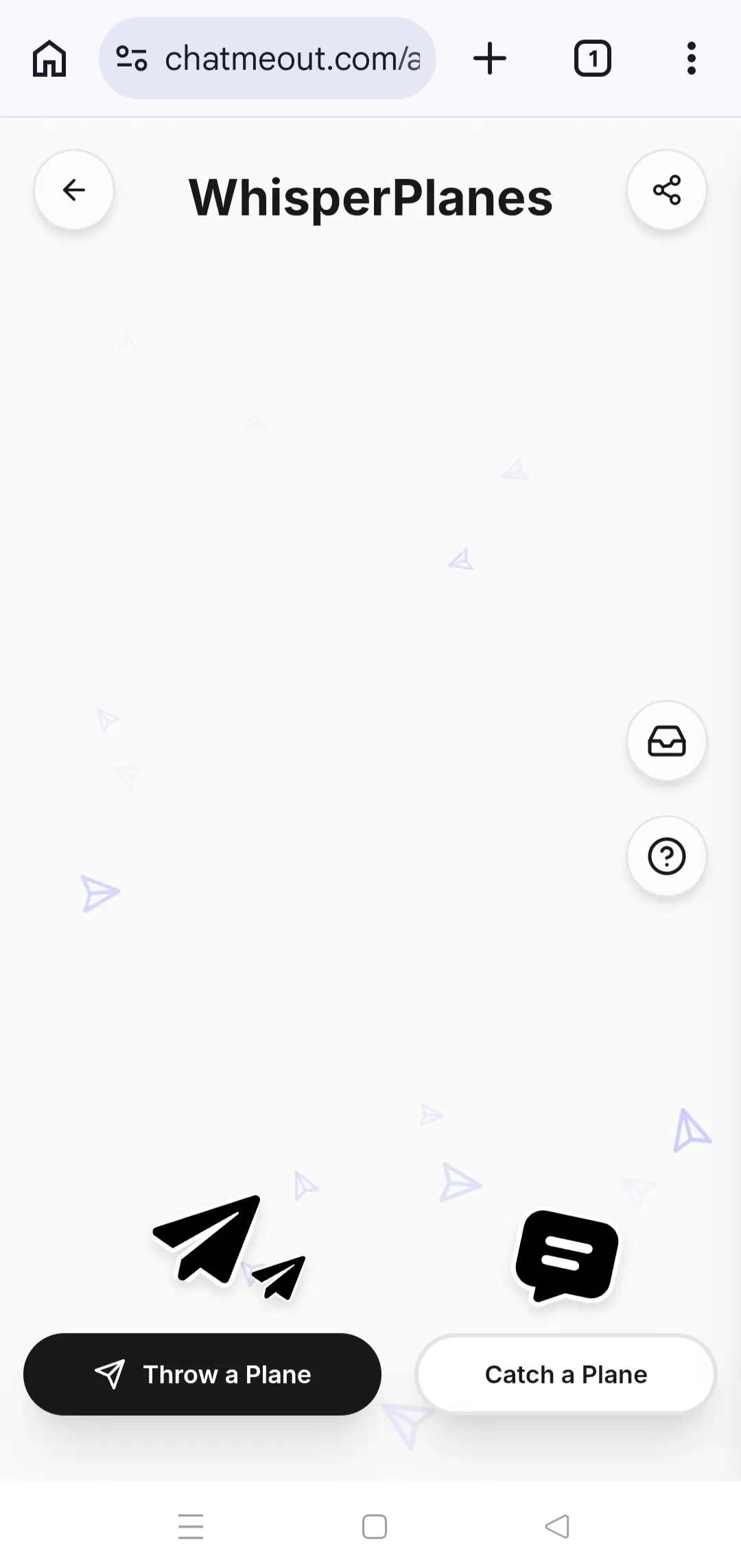 WhisperPlanes UI Mobile